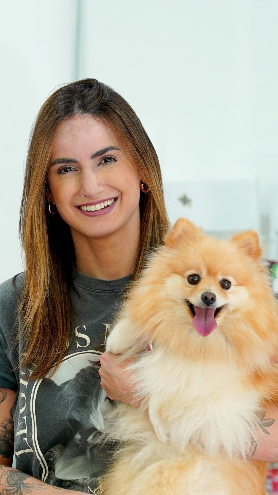 Já imaginou trabalhar com pets? Veja como foi a experiência de Mari Palma