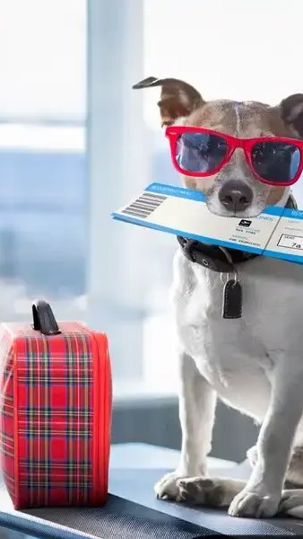Aeroportos pet friendly? Comissão aprova selo para terminais com estrutura voltada a cães e gatos